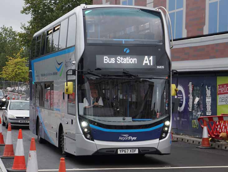 First West of England Scania N250UD Alexander Dennis Enviro400MMC 36835 Airport Flyer